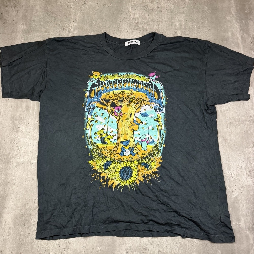 DAYDREAMER Women's M Grateful Dead Single Stitch Shirt Double Sided Made In USA